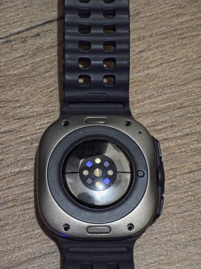 Galaxy Watch Ultra (Category: Wearables & Smart Watches) located in Taguig. Submitted by decluttering-no-trades (Listing ID 1466026533, Image 2). Description: With natural wear and tear that are not instantly noticeable. Google Wallet-ready 2-day battery life Comes with original charger RFS: I'm sticking with my Garmin FR965.