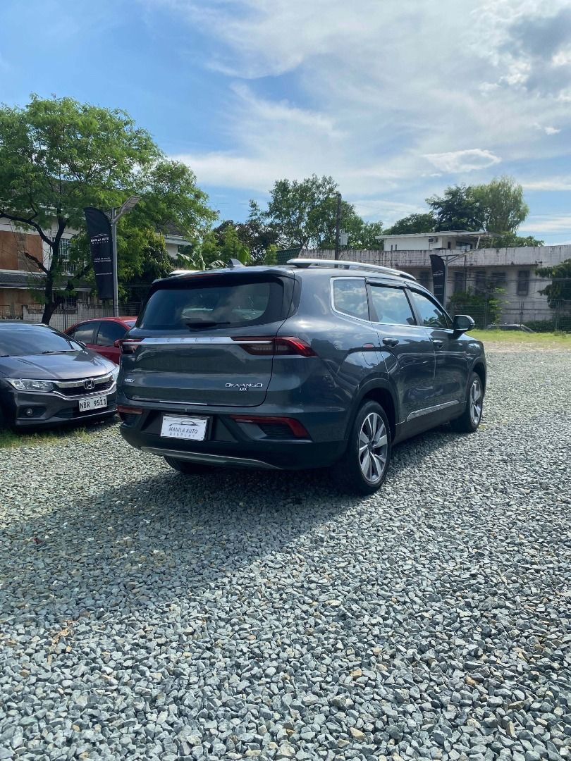 Geely Okavango Urban 1.5L Auto (Category: Used Cars) located in Pasig City. Submitted by pureocean-057512 (Listing ID 1465962058, Image 2). Description: 2022 GEELY OKAVANGO URBAN 1.5L GAS AUTOMATIC TRANSMISSION Downpayment: ₱176,400 ✅ ZERO PROCESSING UNTIL OCT 17 ONLY ✅ ⚠️5 SLOTS LEFT ONLY⚠️ Grey 52tkms mileage Automatic Transmission 1.5L Gasoline Engine 3 ending plate Navigation System (GPS) Central Locking Electric Mirrors Electric Windows Elec