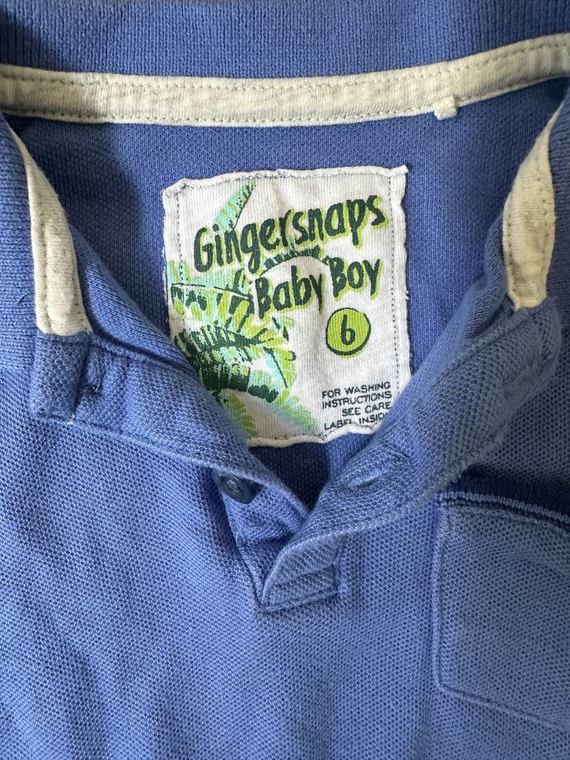 Gingersnaps Blue Polo, Size: 6 (Category: Babies & Kids Fashion) located in Makati City. Submitted by travelfinds34611 (Listing ID 1466108015, Image 2). Description: GREAT CONDITION Gingersnaps Blue Polo, Size: 6.