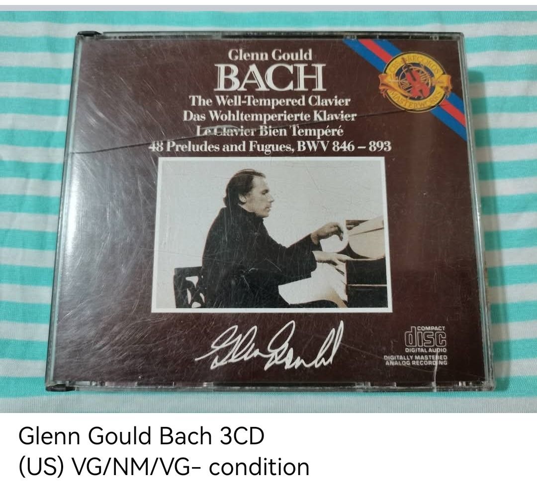 Glenn Gould Bach 3CD (unsealed) (Category: CDs & DVDs) located in Dangcagan. Submitted by cd_haven5 (Listing ID 1466013552, Image 1). Description: #FORSALE #FORSALE #FORSALE #Authentic #Legit #Original We only sell original items. All items posted are on hand. Please message me for availability of the item/s because the items are also posted on my other online stores. All items are imported unless stated PH. We also accept Pre-orders. Payment Met