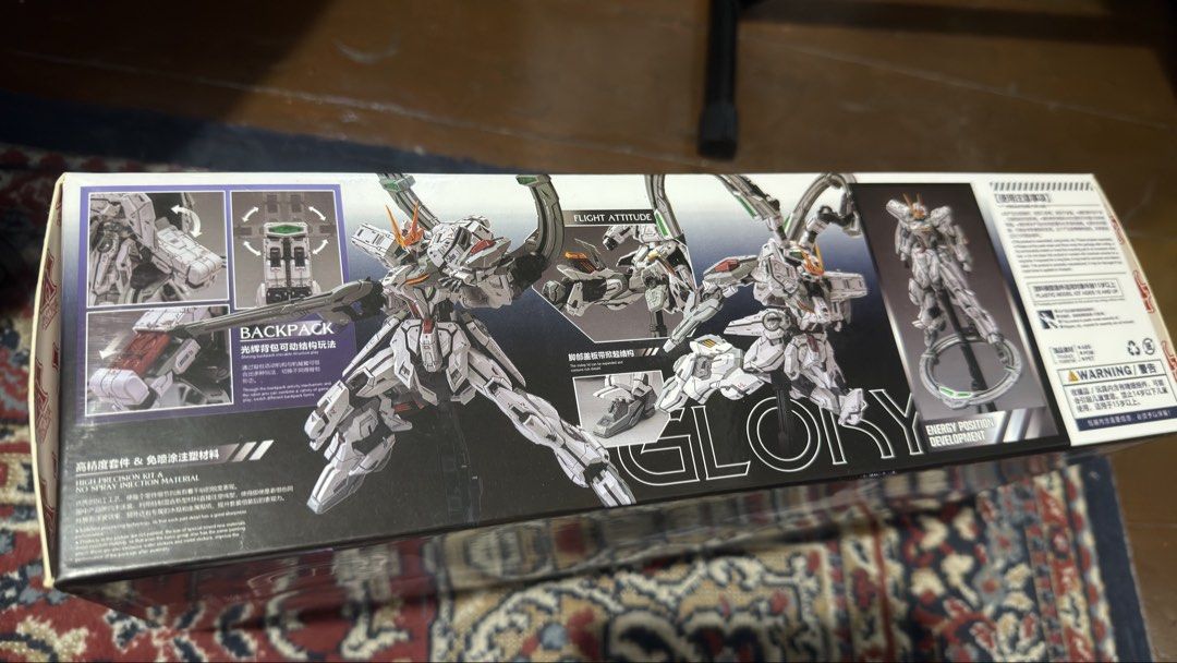 Glory Eternal Star ST-001 1/99.9 Scale Plastic Model (Category: Gundam & Model Kits) located in Manila. Submitted by teraone (Listing ID 1466039837, Image 2). Description: - Item: Glory Eternal Star ST-001 (Supreme Evolution Armament Tactical series) - Scale: 1/99.9 high-precision plastic model kit - Material: Premium no-spray injection material - Features: Movable backpack structure, supports flight attitude poses and energy position displays - 