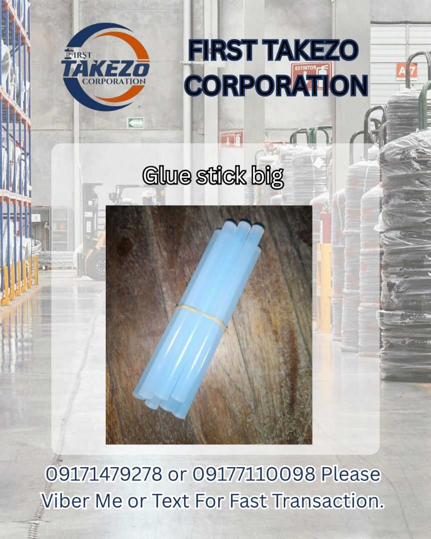 Glue stick big (Category: Everything Else Others) located in Manila. Submitted by joeyroque09 (Listing ID 1466045918, Image 1). Description: Glue stick big.