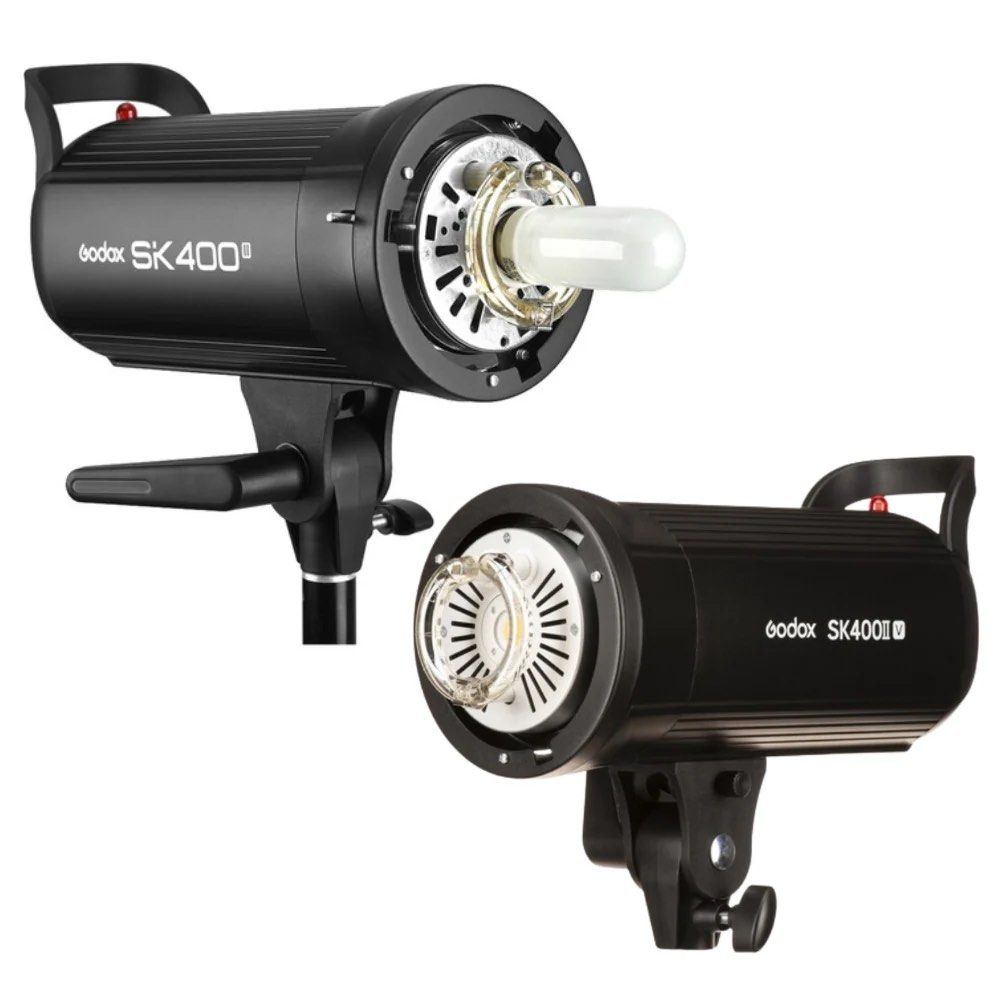 Godox SK400II Studio Flash Strobe Light (Category: Lighting & Studio Equipment) located in Manila. Submitted by mg2829 (Listing ID 1466039670, Image 1). Description: Godox SK400II-V 400W Studio Strobe Light Bowens S Mount | 2.4GHz ₱6,500 — WITH FREE: • Godox X2T-C Flash Trigger • Godox UB-002-40 Umbrella Bought: July 2025 RFS: Decluttering all photobooth materials as we no longer have the time and capacity to manage the business. In good working 