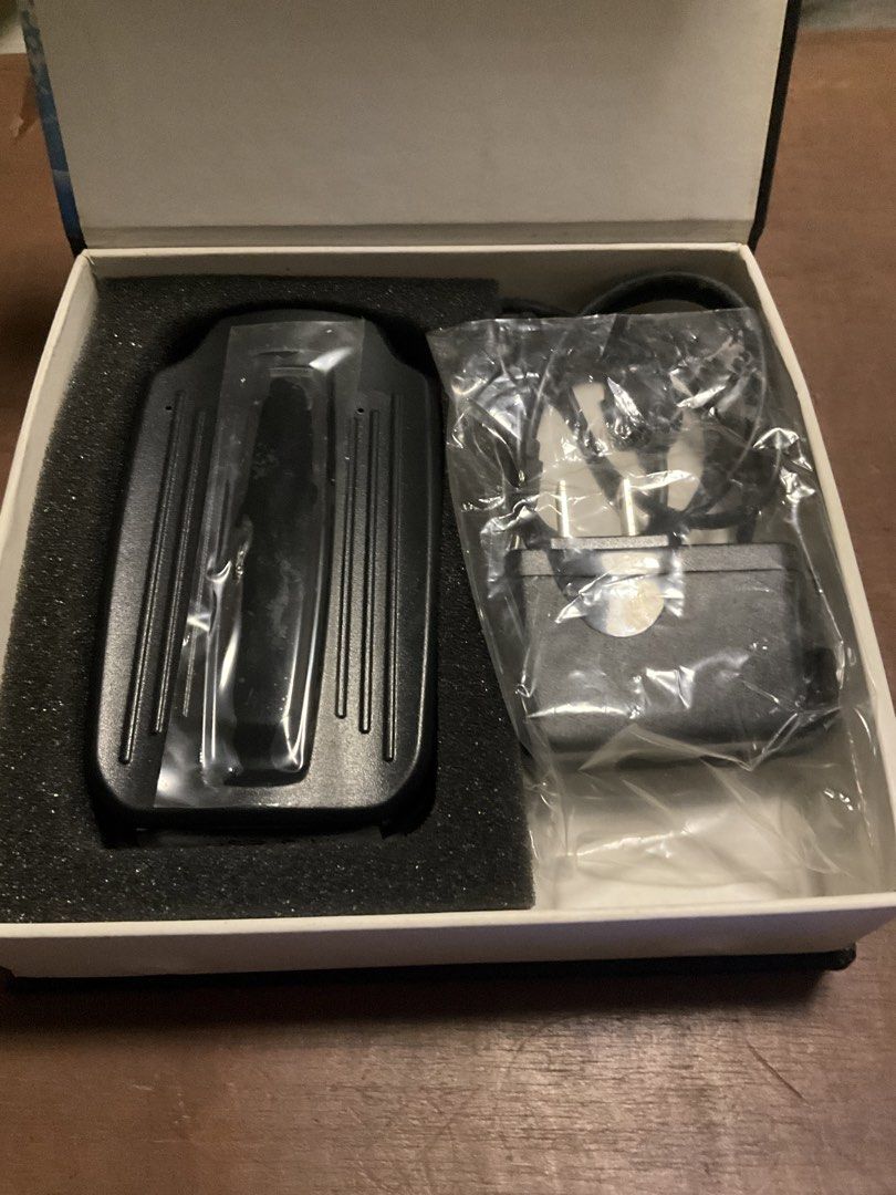 GPS Tracker GSM/GPRS/GPS Car Vehicle Tracking Device (Category: Security Systems & CCTV Cameras) located in Manila. Submitted by happy564 (Listing ID 1466078086, Image 2). Description: - Brand new GPS tracker for vehicles - Sleek black finish with protective plastic still intact - Includes power adapter (with protective plastic) and original box - Ideal for enhanced vehicle security and real-time monitoring.