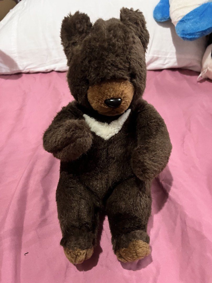 Grizzly bear plush (Category: Plushies & Soft Toys) located in Paranaque City. Submitted by bonsaiart (Listing ID 1466043912, Image 1). Description: Pre owned Good condition 350+sf Payment via gcash or paymaya Shipping via j&t No to cop / cod / meetup.