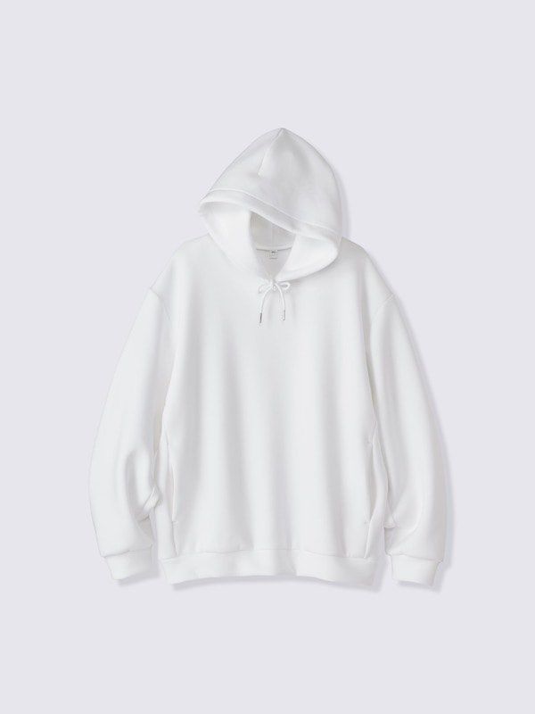 GU White Hoodie (Category: Hoodies) located in Cabanatuan. Submitted by topandbottomph (Listing ID 1466038733, Image 1). Description: - Brand: GU - Color: Plain White - Size: M - Material: Comfortable cotton blend - Details: Hood with drawstrings, front kangaroo pocket, ribbed cuffs and hem - Condition: Clean overall shape Dimes: 22x20 ✨ Good condition 💰₱349 ONLY! 💳 MOP: GCash / MariBank / BDO 📦 MOD: J&T 📌 Cabanatuan City, Nueva Ecija 📸 1st 