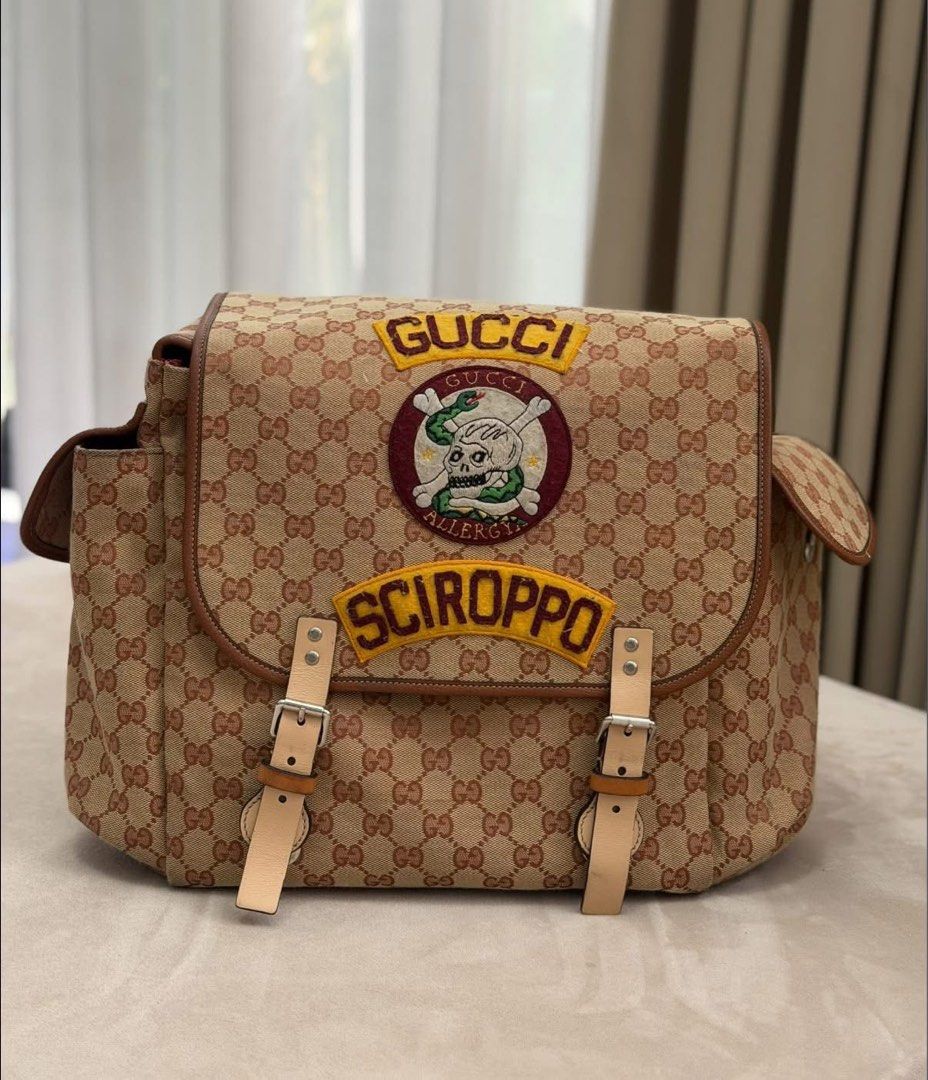 Gucci Monogram Children’s Sciroppo Backpack (Category: Luxury Bags & Wallets) located in Manila. Submitted by ianreys (Listing ID 1466109148, Image 2). Description: Gucci Monogram Children’s Sciroppo Backpack 💯% Authentic No inclusion .