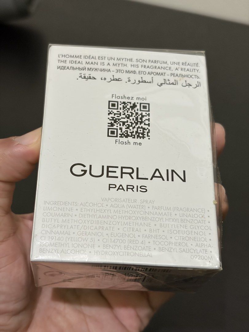 Guerlain L'Homme Ideal Cologne 50ml (Category: Fragrance & Deodorants) located in Manila. Submitted by justright88 (Listing ID 1466099894, Image 3). Description: - Brand: Guerlain L'Homme Ideal Cologne - Size: 50ml Eau de Toilette (EDT) - Condition: Brand new, factory sealed in original cellophane wrapper - Status: 100% unopened and pristine condition -Discontinued -Bought during pandemic. -Fixed Price na po. .