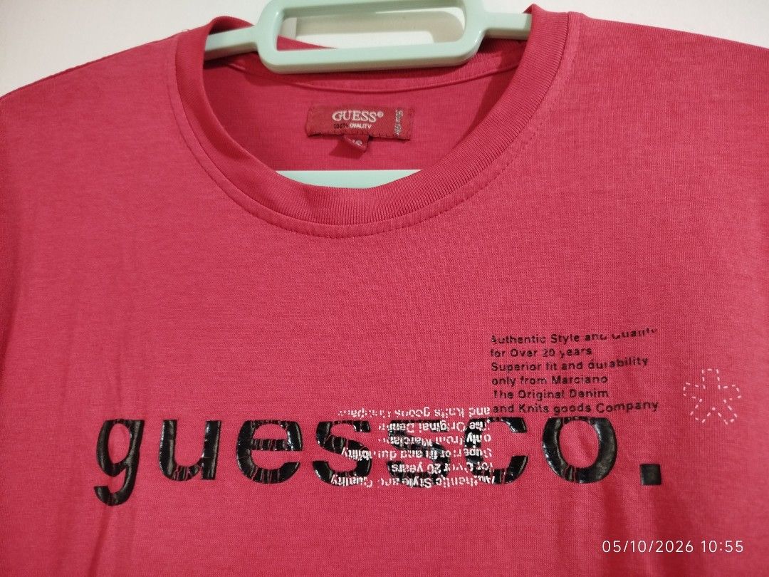 Guess tshirt size xs (Category: Tshirts & Polo Shirts ) located in Quezon City. Submitted by crci12 (Listing ID 1465978284, Image 2). Description: Guest tshirt Size Extra small (US size) Used Actual pictures posted What you see is what you get P300 only last price Meet ups: 1. Simplicity mini stop commonwealth ave., balara, qc. 2. Mgas station beside oyasa hardware luzon ave., qc. *Kindly send us a message for a schedule of meet up. *Shipping via