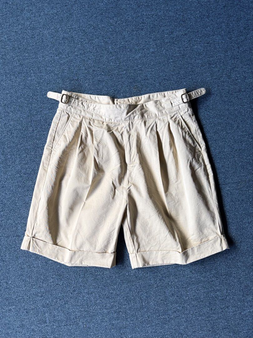Gurkha Shorts khaki men Ugentle (Category: Shorts) located in Baguio. Submitted by worn.in.pieces (Listing ID 1465968611, Image 1). Description: Purchased new. Ugentle Gurkha Shorts 3XL fits 35-36 Nice high rise Dimensions on pics Item is in Baguio. Willing to ship at buyer’s expense.
