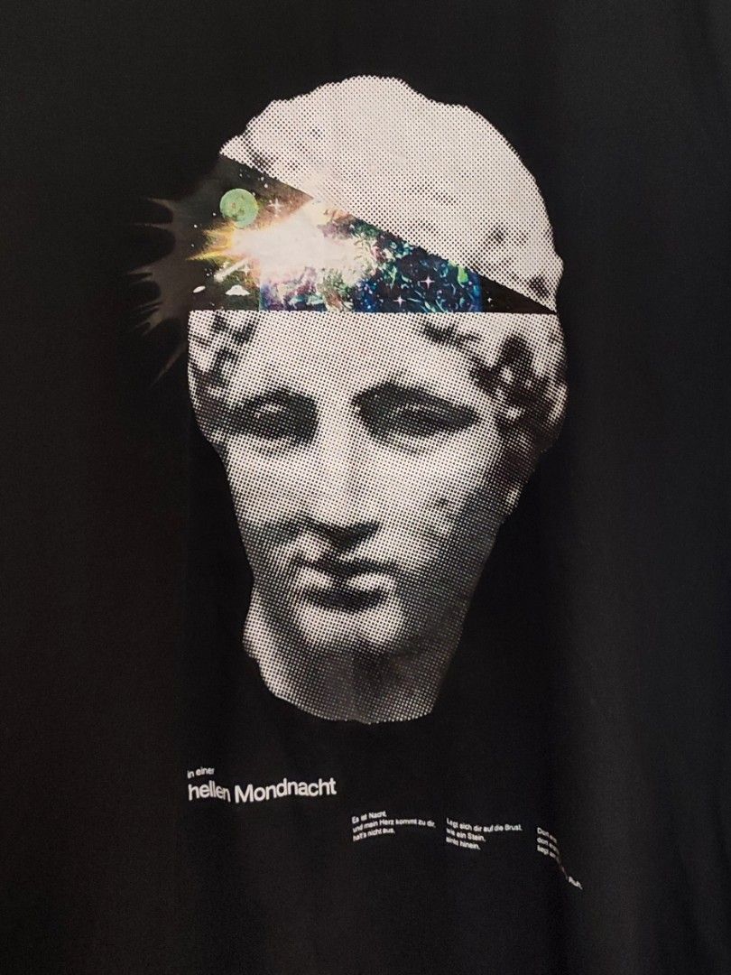 GxG Art Tee (Category: Tshirts & Polo Shirts ) located in Ibajay. Submitted by trendholicrepublique (Listing ID 1465964299, Image 3). Description: GxG Art Tee 59 PHP Color Rate 9.8/10 Large Size (20 x 28) Very Good to Excellent Condition (need wash).