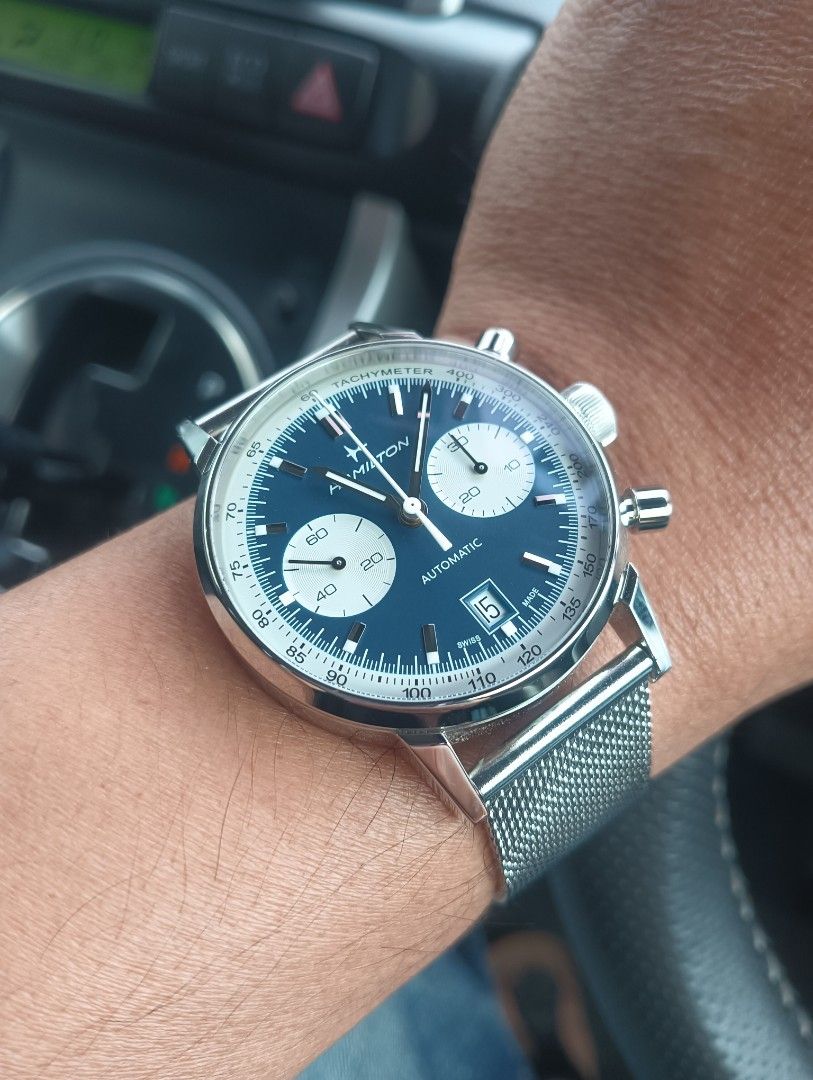 Hamilton Automatic (Category: Watches) located in Kuala Lumpur. Submitted by niejeyz (Listing ID 1465956822, Image 1). Description: Hamilton Automatic like new full set cod KL 012-3389141.