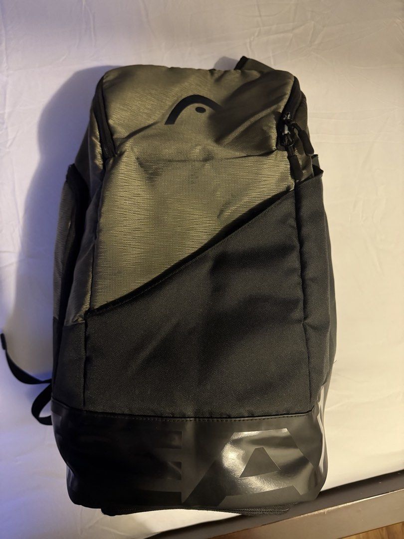 HEAD Pro X Backpack 28L (Category: Backpacks) located in Muntinlupa City. Submitted by prelovedbymicah (Listing ID 1466153596, Image 1). Description: - No issues - only a bit dirty due to usage. - No holes, or rips. - Everything is intact. RFS: Got new bag Delivery: Grab/Lalamove/JnT Location: Alabang Payment: GCASH/Bank Transfer.