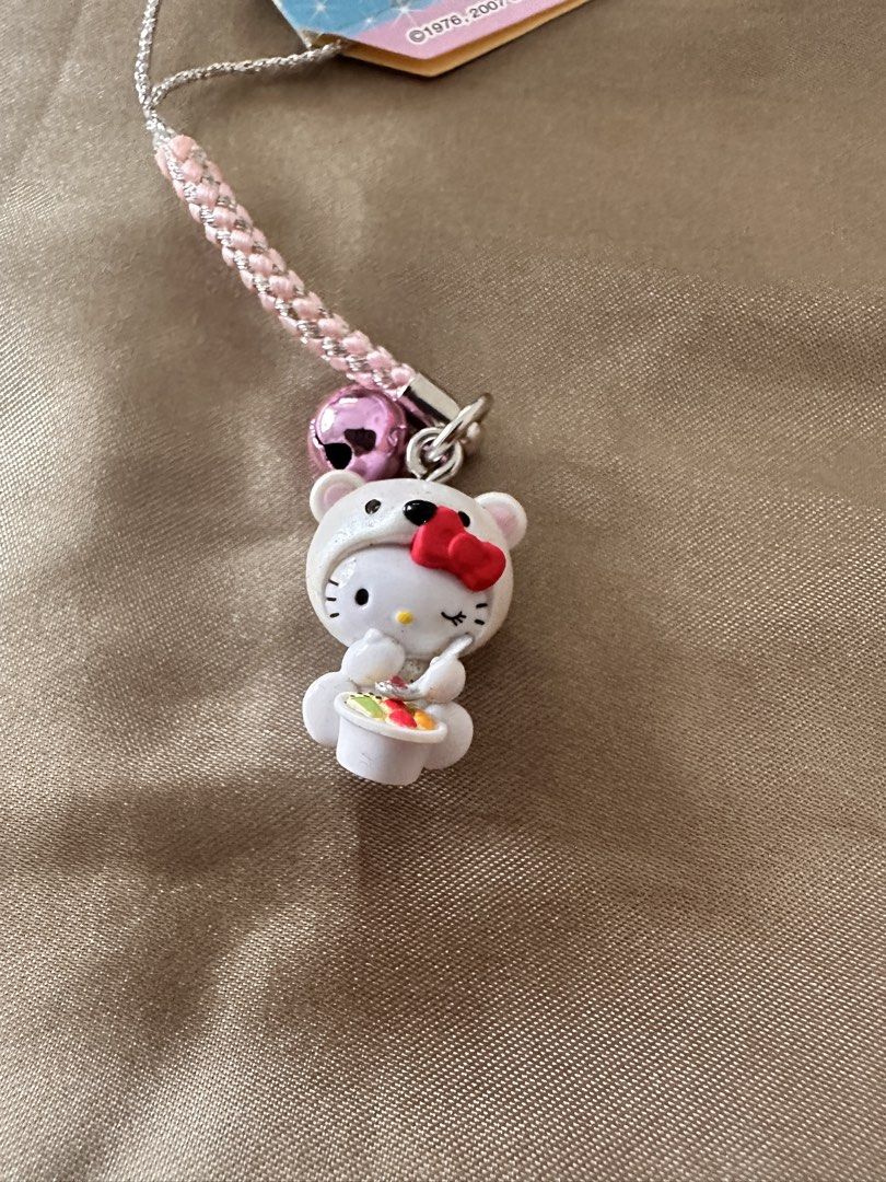 hello kitty gotochi keychain (Category: Character Goods) located in Los Banos. Submitted by yoonstar (Listing ID 1466082285, Image 2). Description: ⋆˙⟡please read!✧˖°. ♡from kagoshima, 2007 ♡please note that these charms were produced during the early 2000s so there might be dust and stains (but are removable.) thank you and happy shopping! ^_^.