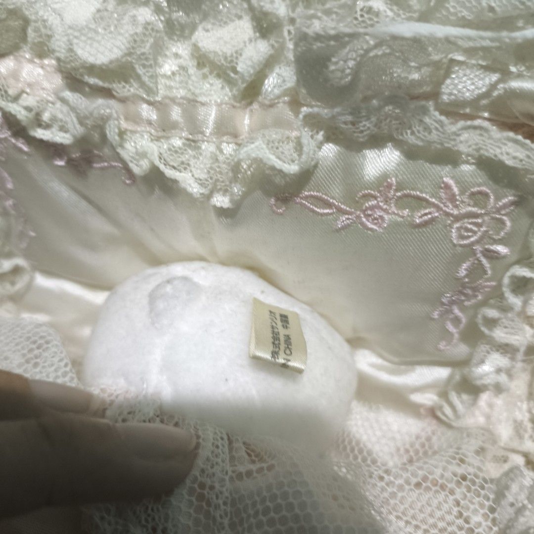 Hello Kitty Wedding Vivitix (Category: Plushies & Soft Toys) located in Manila. Submitted by kuromixx_ (Listing ID 1465968533, Image 3). Description: -have stain below of the pillow -vintage -fade color.