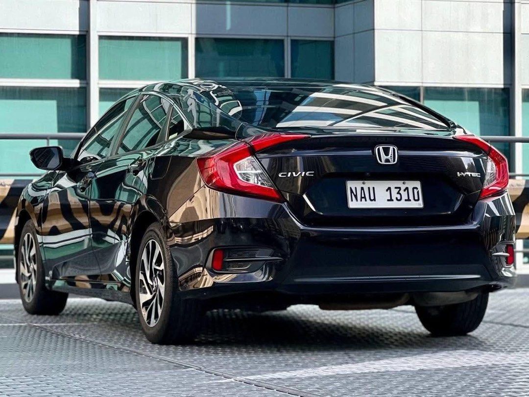 Honda Civic 1.8 E Auto (Category: Used Cars) located in Makati City. Submitted by allcarsbymissjun (Listing ID 1465995482, Image 3). Description: 2017 Honda Civic 1.8 E Gas Automatic 90k ALL IN DP PROMO! Php 658,000 Only! ALL IN LOW DP PROMO ALL IN CASHOUT - Php 90,000 2 YRS - Php 35,302 3 YRS - Php 25,507 4 YRS - Php 21,151 (Chattel & Insurance included) FAST APPROVAL (Higher DP will lower monthly payments) 1ST OWNERSHIP Well-maintained Mileage 