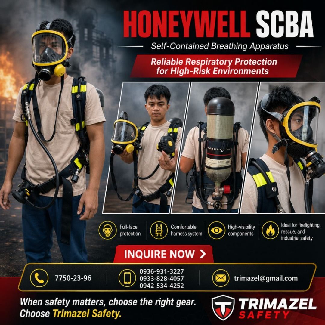 HONEY WELL SCBA (Category: Looking For) located in Paranaque City. Submitted by buynowbilikanow (Listing ID 1465958901, Image 1). Description: ✅ Guaranteed lowest price ✅ Quality products ✅ Big discount for bulk orders ✅ 100% LEGIT TRUSTED SUPPLIER! ✅ With Complete Legal Documents ✅ BIR Registered We Supply All Kinds Of PPE Supplies, Raincoat, Hard Hat, Cooler Box, Plastic Trash Bin, Road Barriers, Kayak Boats, Crystal Kayak, Traffic Cone, T-Boll