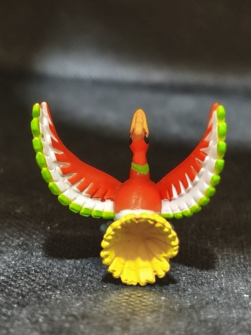 Ho-Oh - Pokemon Mini Figure (Category: Kids Toys) located in Pasig City. Submitted by knick_n_knacks (Listing ID 1465971794, Image 3). Description: 📌 PLEASE READ BEFORE BUYING Posted item/s are pre-loved. Minor flaws such as discoloration, dust, scratches, paint chips, loose stitches, or pen markings may be present. Please manage expectations. 🔍 WYSIWYG (What You See Is What You Get) • All photos posted are the actual item • Inspect carefully •