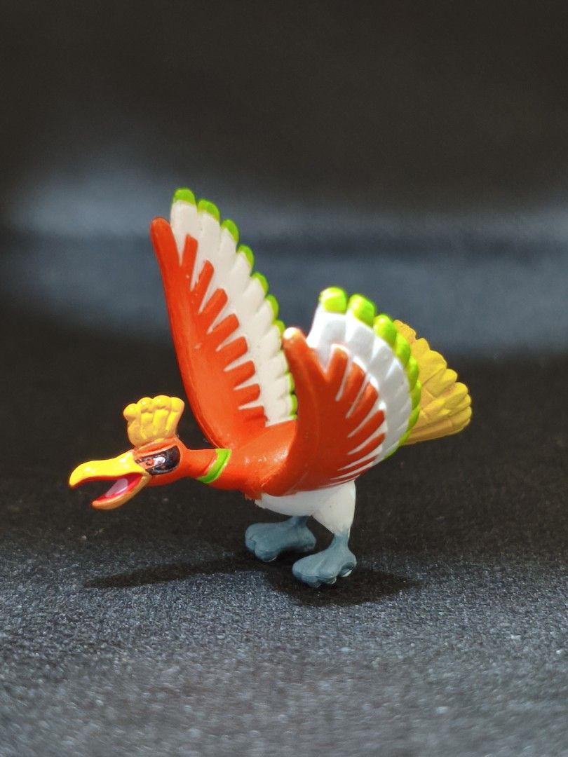 Ho-Oh - Pokemon Mini Figure (Category: Kids Toys) located in Pasig City. Submitted by knick_n_knacks (Listing ID 1465971794, Image 2). Description: 📌 PLEASE READ BEFORE BUYING Posted item/s are pre-loved. Minor flaws such as discoloration, dust, scratches, paint chips, loose stitches, or pen markings may be present. Please manage expectations. 🔍 WYSIWYG (What You See Is What You Get) • All photos posted are the actual item • Inspect carefully •