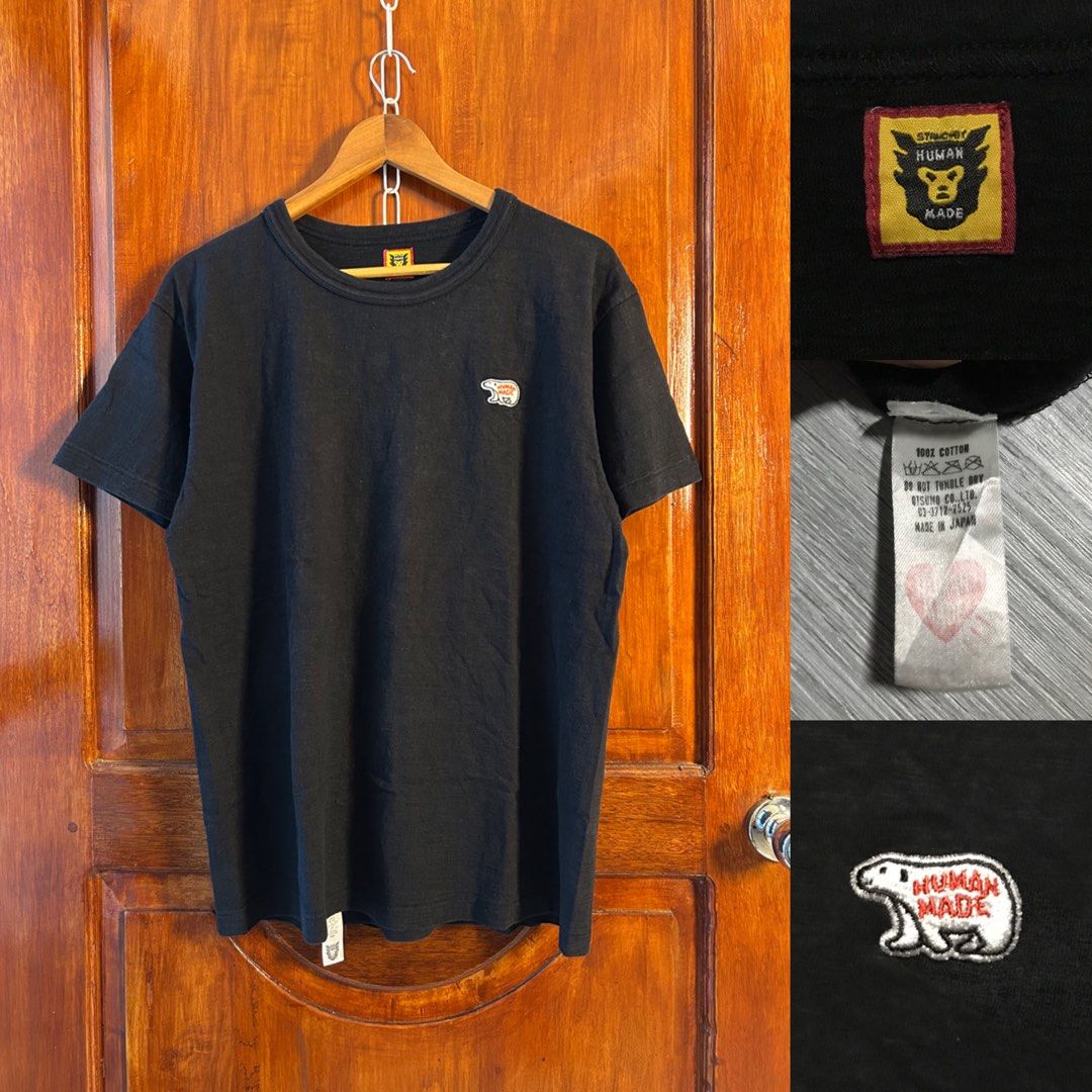 HUMAN MADE (Category: Tshirts & Polo Shirts ) located in Lingayen. Submitted by lacesteja15958 (Listing ID 1465963322, Image 1). Description: HUMAN MADE🔥 DIMES: 21.5x27.5 SIZE: XL ON TAG COLOR RATE: 9.8/10 EXCELLENT CONDITION MINE: 1799.