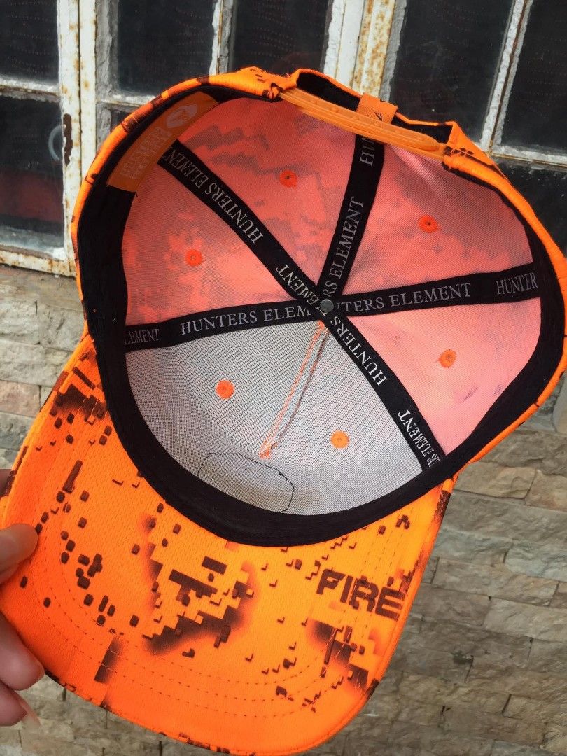 Hunters Element Desolve Fire Patch Type Snapback Cap (Category: Caps & Hats) located in Naga. Submitted by bonethugz1822 (Listing ID 1466102479, Image 2). Description: Excellent condition No flaws 10/10 colorate Desolve fire Camouflage Pattern 750+sf.