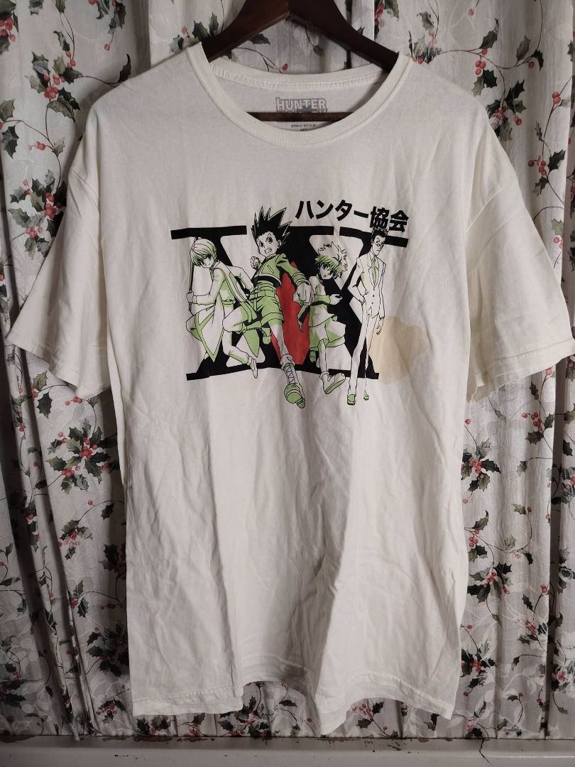 HUNTERXHUNTER PROTAGONISTS GRAPHIC TEE // XL (Category: Tshirts & Polo Shirts ) located in Legazpi City. Submitted by urbangarmentsarch4500 (Listing ID 1466155257, Image 1). Description: HUNTERXHUNTER PROTAGONISTS TEE XL W 23 L 31 stains pagkastock (Check last 3 pics) Print 10/10 GRAB =550 (Automatically YOURS)⛓️ --- ‼️w/ FREE STICKERS FOR EVERY PURCHASE⁉️ 🛒🛒🛒 BUY. SELL. TRADE. CONSIGN🗣️🤝🏼 BLESS THY HUSTLE! 🧿✨.