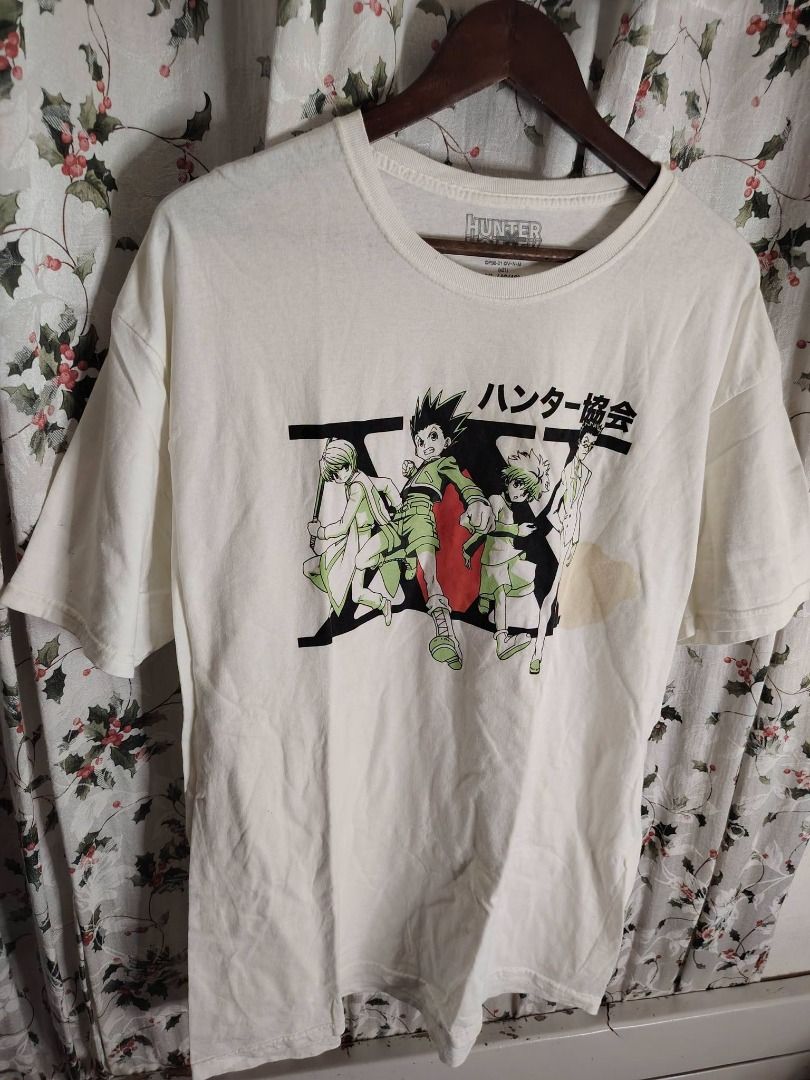 HUNTERXHUNTER PROTAGONISTS GRAPHIC TEE // XL (Category: Tshirts & Polo Shirts ) located in Legazpi City. Submitted by urbangarmentsarch4500 (Listing ID 1466155257, Image 2). Description: HUNTERXHUNTER PROTAGONISTS TEE XL W 23 L 31 stains pagkastock (Check last 3 pics) Print 10/10 GRAB =550 (Automatically YOURS)⛓️ --- ‼️w/ FREE STICKERS FOR EVERY PURCHASE⁉️ 🛒🛒🛒 BUY. SELL. TRADE. CONSIGN🗣️🤝🏼 BLESS THY HUSTLE! 🧿✨.