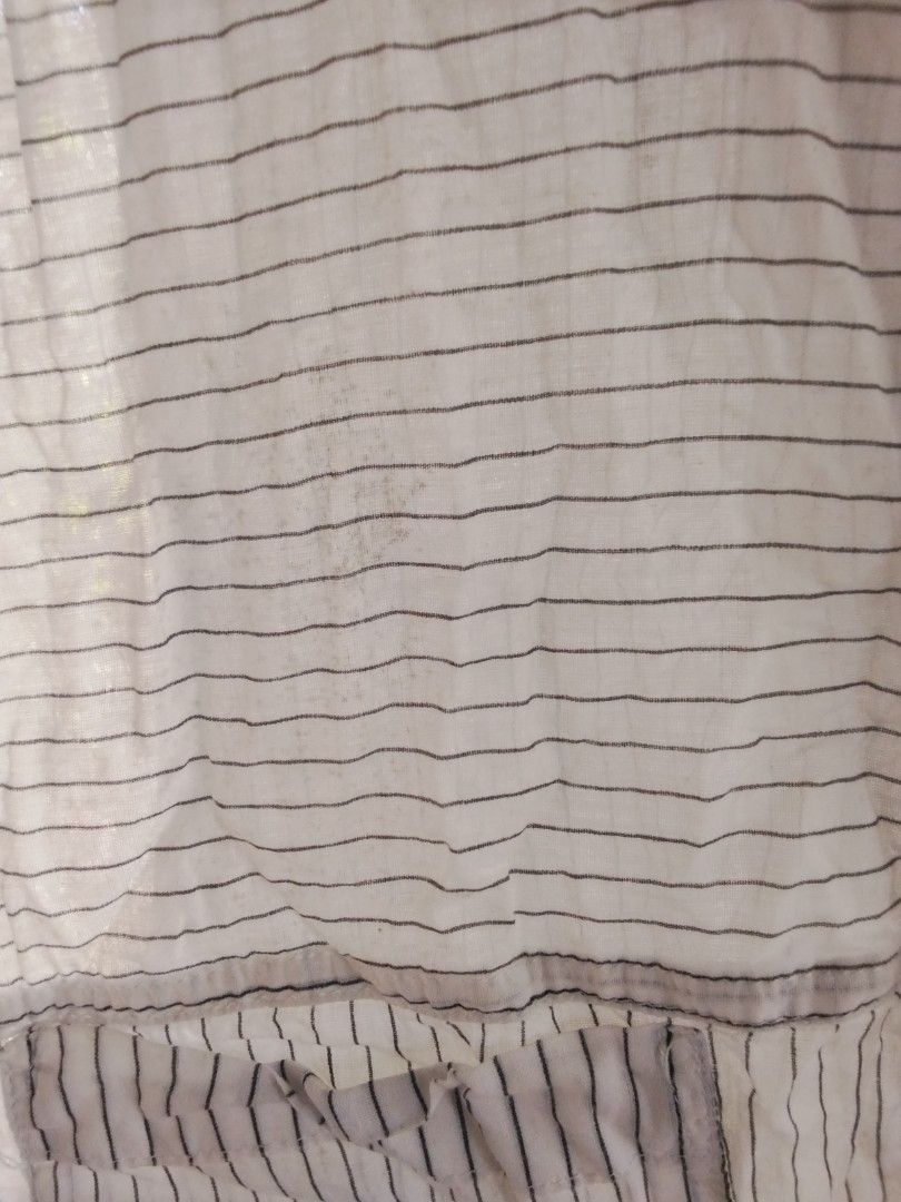 Hurley Striped Button-Front Sleeveless Tank Top (Category: Sleeveless) located in Alaminos. Submitted by dangpreloved01 (Listing ID 1465963320, Image 3). Description: ang flaws lng po my dumi labhan lng free n po .