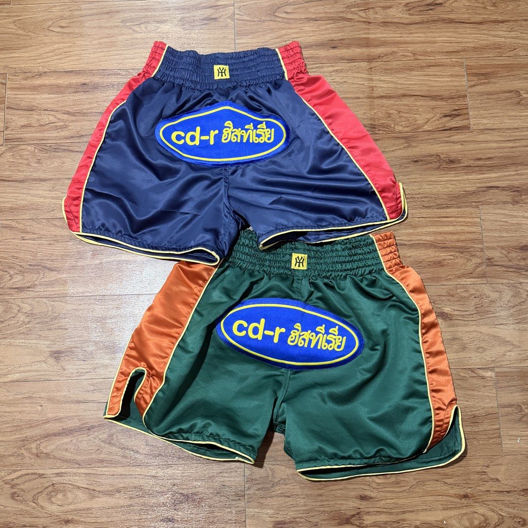 Hysteria Muay Thai Shorts (Category: Shorts) located in Porac. Submitted by Mucakes (Listing ID 1466072921, Image 1). Description: - Worn Once - Medium Meet up: Angeles City, Pampanga Courier: J&T (Plus Shipping fee).