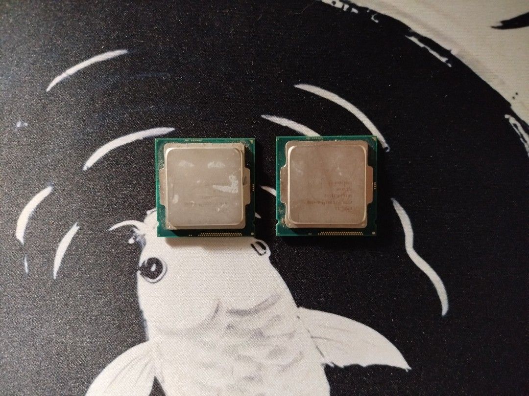Intel Core i5-4590 Processor (LGA 1150 / 4th Gen) - Loose / Tray Type (Category: Desktops) located in Manila. Submitted by jeysi.naharusab (Listing ID 1466060885, Image 1). Description: Intel Core i5-4590 Processor (2 pieces) ₱800 per piece ₱1,200 both Specifications: • Cores / Threads: 4 Cores / 4 Threads • Base Clock: 3.30 GHz (Max Turbo up to 3.70 GHz) • Socket Compatibility: LGA 1150 (H81, B85, H97, Z97 motherboards) IMPORTANT CONDITIONS (PLE