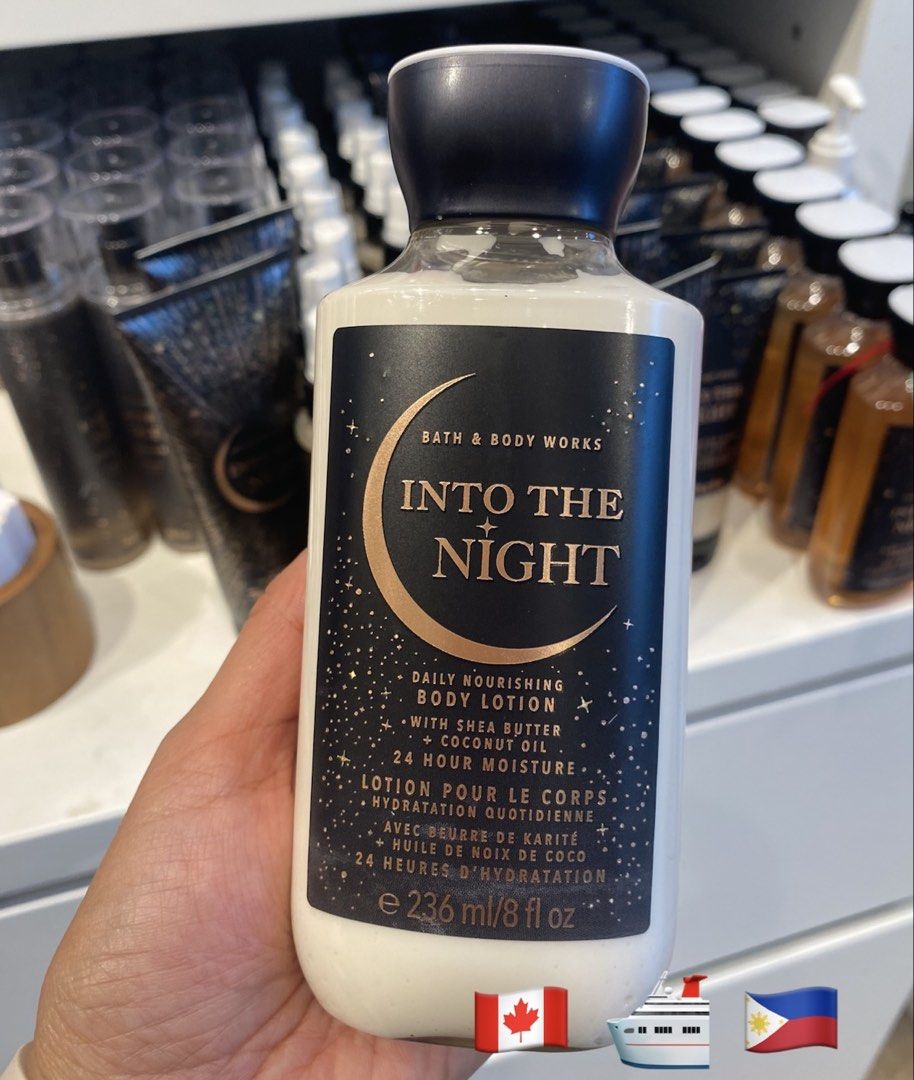 Into the Night Body Lotion (Category: Body Care) located in Balungao. Submitted by kateee21 (Listing ID 1466122616, Image 1). Description: 📌📌📌 Available ON HAND PINAS 🇵🇭 🛳 Shipped from Canada 🇨🇦 to Philippines 🇵🇭 via sea cargo 📦; Local Shipping fee c/o buyer.