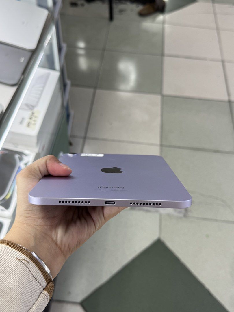 IPAD MINI 7 128GB 99%BH WIFI ONLY NO ISSUE (Category: iPad) located in San Juan City. Submitted by aynaagadgets (Listing ID 1465972998, Image 3). Description: IPAD MINI 7 128GB WIFI ONLY OCTOBER 2026 STALL #: XB-07 FOR SALE | TRADE / SWAP PASS SA MGA SCAMMERS / THIRD PARTY (RFS: Buy and Sell) ⬇️DETAILS⬇️ •128 GB (Other storage is also available) •Purple (Other color is also available but price may vary) •99%bh •NTC Variant •95% Smooth •Truetone W