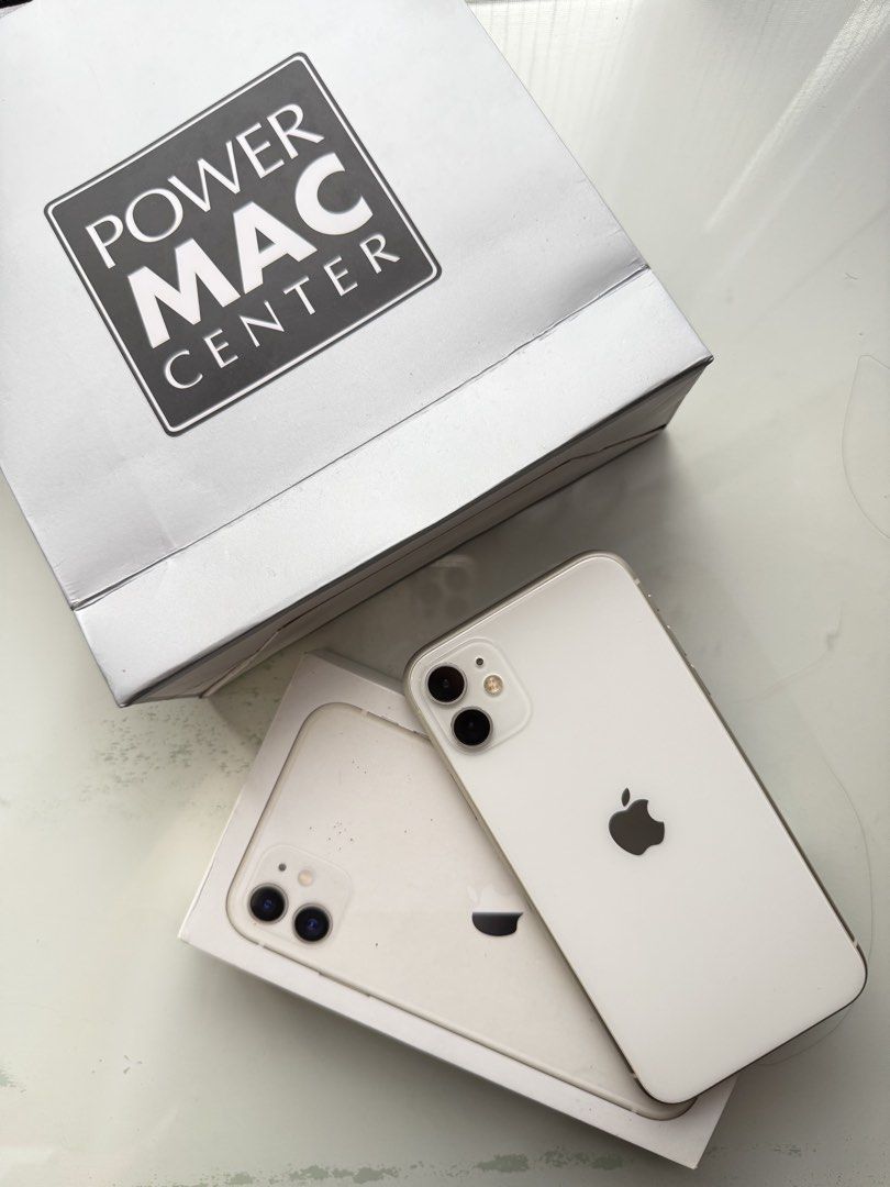 IPHONE 11 | 128 GB (Category: iPhone 11 Series) located in General Trias. Submitted by fellasunshine (Listing ID 1466028837, Image 2). Description: selling my iphone 11, details ⬇️ - got this year 2020, for 40k - 128 gb storage - battery health 71% - well taken care, ginamit ko siya for content creation - with actual box & paper bag - face id lang yung sira, the rest is okay! - never pinagalaw or repair - wala ng charger pero u can buy naman onli