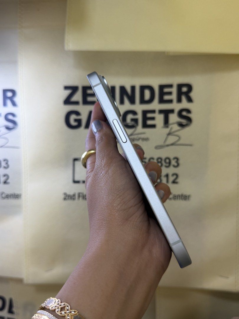 iPhone 15 128GB OPENLINE (NTC APPROVED) (Category: iPhone 15 Series) located in San Juan City. Submitted by desireebayal96 (Listing ID 1465973348, Image 3). Description: iPhone 15 * NTC APPROVED * 128GB * OPENLINE (ANY SIM) * 95% BATTERY HEALTH (ORIGINAL NOT BOOSTED, CAN CHECK 3UTOOLS) * 98% SMOOTH * NO ISSUE * NO HISTORY OF REPAIR * FACE ID & TRUETONE WORKING * WITH TYPE-C CORD OPEN FOR COD SAME DAY DELIVERY PLUS SHIPPING FEE MESSAGE ME DIRECTLY
