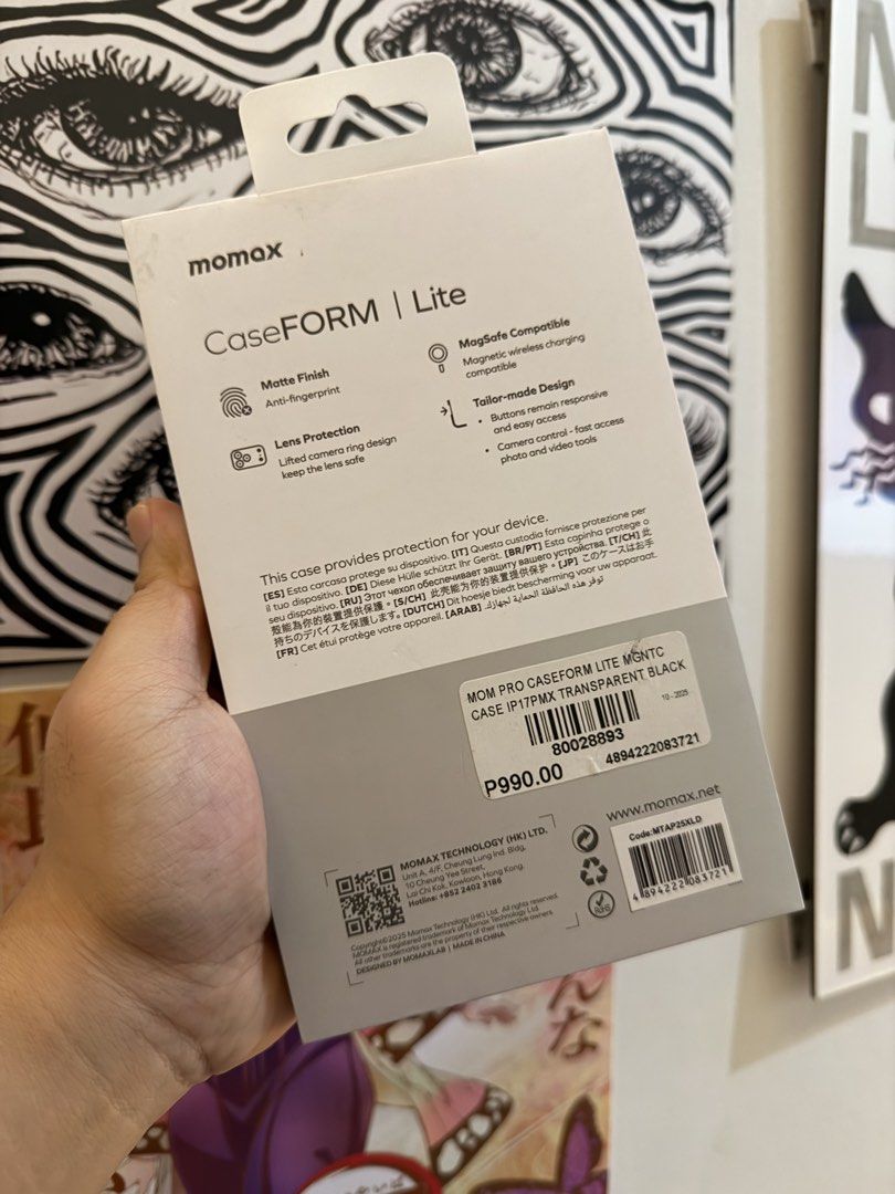 iPhone 17 Pro Max (Category: Cases & Sleeves) located in Bulacan. Submitted by eomma12 (Listing ID 1466100038, Image 2). Description: iPhone 17 Pro Max Case Original Can pass brand new condition 700 only Pick up.