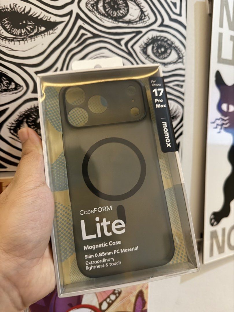 iPhone 17 Pro Max (Category: Cases & Sleeves) located in Bulacan. Submitted by eomma12 (Listing ID 1466100038, Image 1). Description: iPhone 17 Pro Max Case Original Can pass brand new condition 700 only Pick up.
