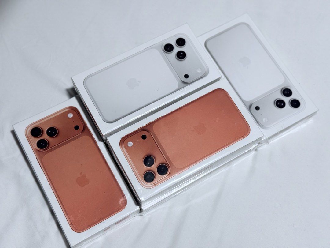 IPHONE 17 PROMAX ORANGE/SILVER 512GB (Category: iPhone 17 Series) located in Manila. Submitted by shopbyseun (Listing ID 1466076674, Image 2). Description: ✅Brand-new iPhone 17 Pro Max 512GB in the stunning Silver & Orange finish! ⚡ Fully openline and includes an official factory warranty for complete peace of mind. Upgrade your tech game today. ✅NTC,Openline,No sim restrictions .
