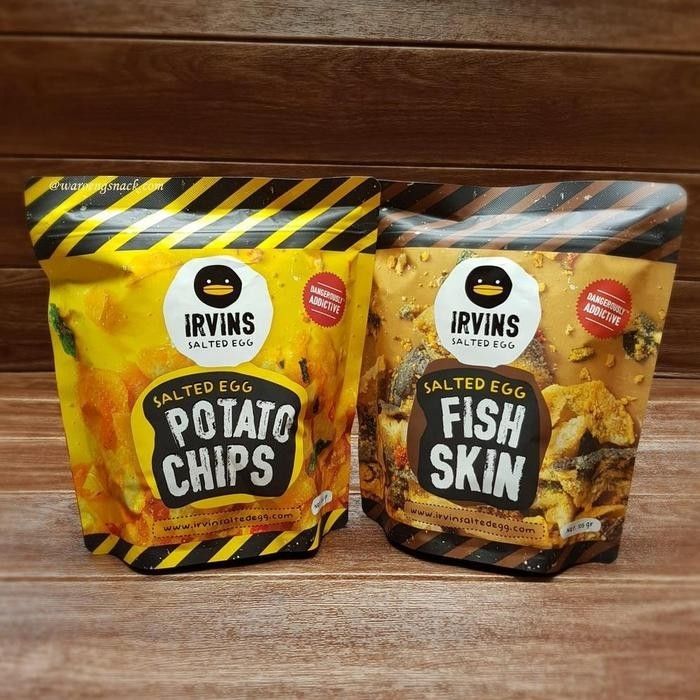 IRVINS SALTED EGG (Category: Packaged & Instant Food) located in Cebu City. Submitted by irvinscebu (Listing ID 1466147856, Image 2). Description: 🥚✨ NAABOT NA THE ULTIMATE SALTED EGG CRUNCH, CEBU✨🥚 The world-famous, "Dangerously Addictive" IRVINS Salted Egg snacks have officially landed in Cebu! 🇸🇬✈️🇵🇭 No need to fly to Singapore. Get your premium chips right here! AVAILABLE STOCKS (Very Limited!): 👉 IRVINS Salted Egg Fish Skin (The undis