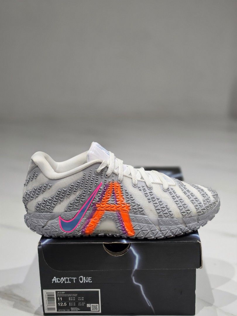 JA 3 LIGHTSHOW (Category: Sneakers) located in Caloocan City. Submitted by 321soled (Listing ID 1465977459, Image 1). Description: for sale/trade ja 3 lightshow size 11 used / complete 5,995 south caloocan area ig/fb: 321soled.