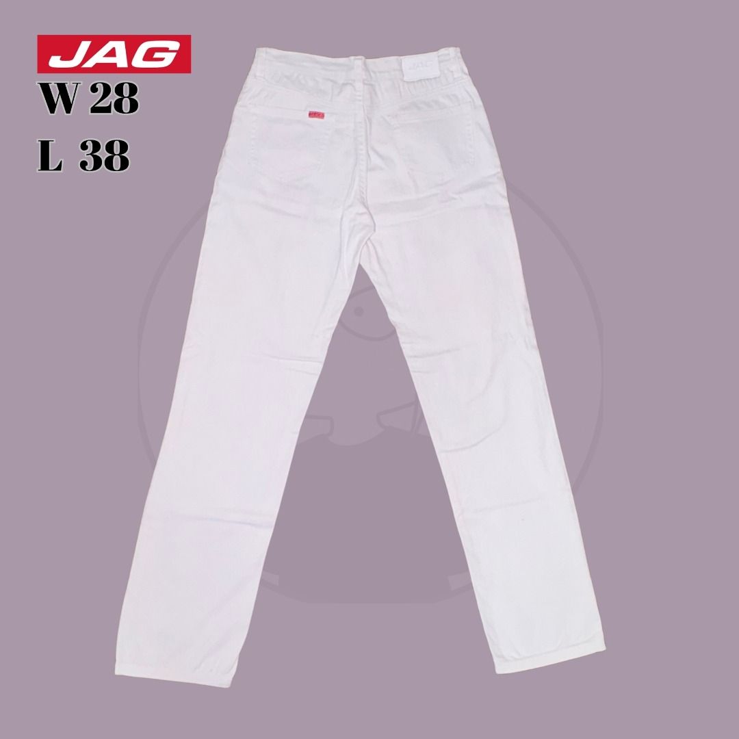 JAG Jeans white (Category: Jeans) located in Cavite. Submitted by cchilinnstuffs (Listing ID 1466030607, Image 2). Description: RFS: Decluttering ^.^.