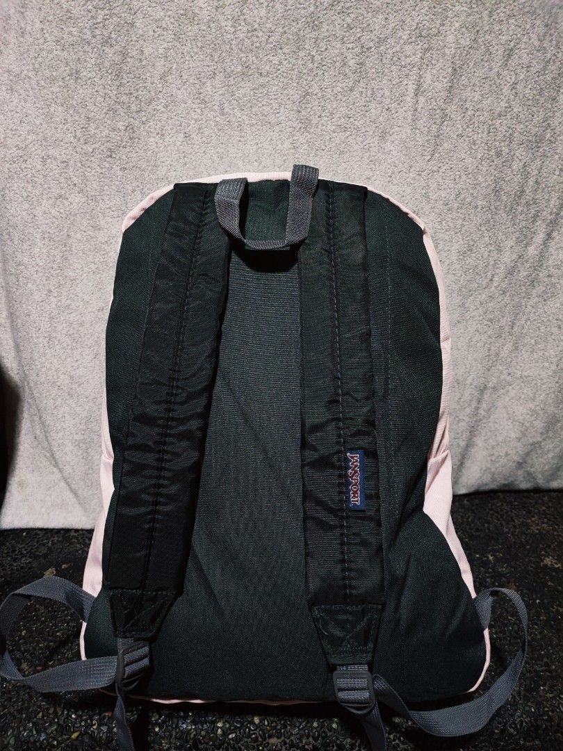 JanSport Pink Backpack (Category: Backpacks) located in Baguio. Submitted by jayrgijc52758 (Listing ID 1466123145, Image 3). Description: Jansport baby pink Classic size Has washable dirt 500.