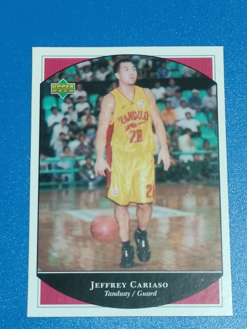 Jeffrey Cariaso 2000 PBA Upper Deck (Category: Vintage Collectibles) located in Lipa City. Submitted by mark_collections (Listing ID 1466098484, Image 1). Description: Jeffrey Cariaso 2000 PBA Upper Deck Mode of Payment: Gcash.