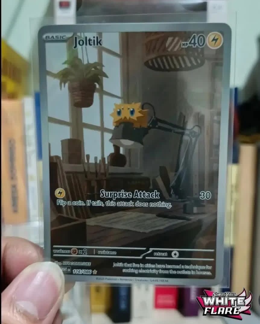 Joltik 116/086 AR (Category: Raw Singles) located in Manila. Submitted by kartelyllana (Listing ID 1465989943, Image 1). Description: .
