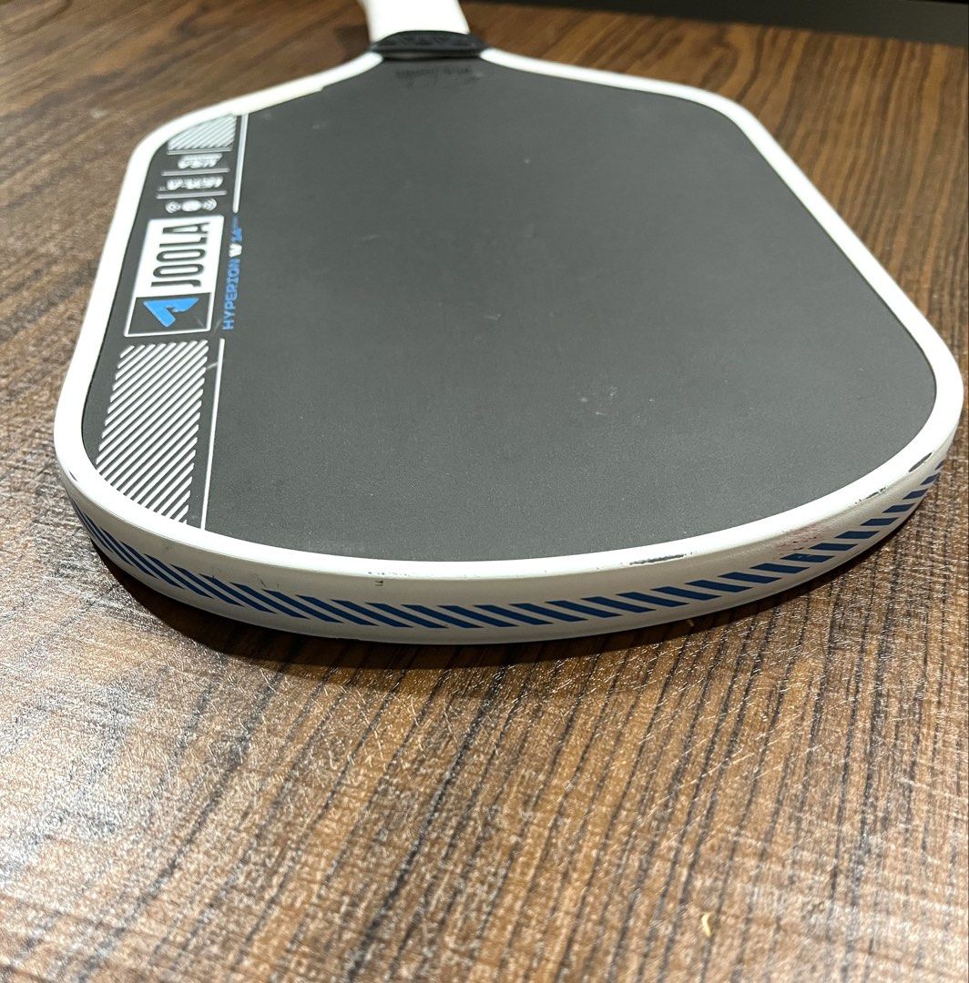 JOOLA Hyperion CWS 14mm Ben Johns Pickleball Paddle (Category: Racket and Ball Sports) located in Cebu City. Submitted by adriano.adriano (Listing ID 1466069794, Image 2). Description: original fr the US, Joola Pro Hyperion IV pickleball racket. used in good condition. Normal signs of play on the face and edgeno bag. bnew price is around Php17,000. see actual photos. buyer pays delivery fr cebu.