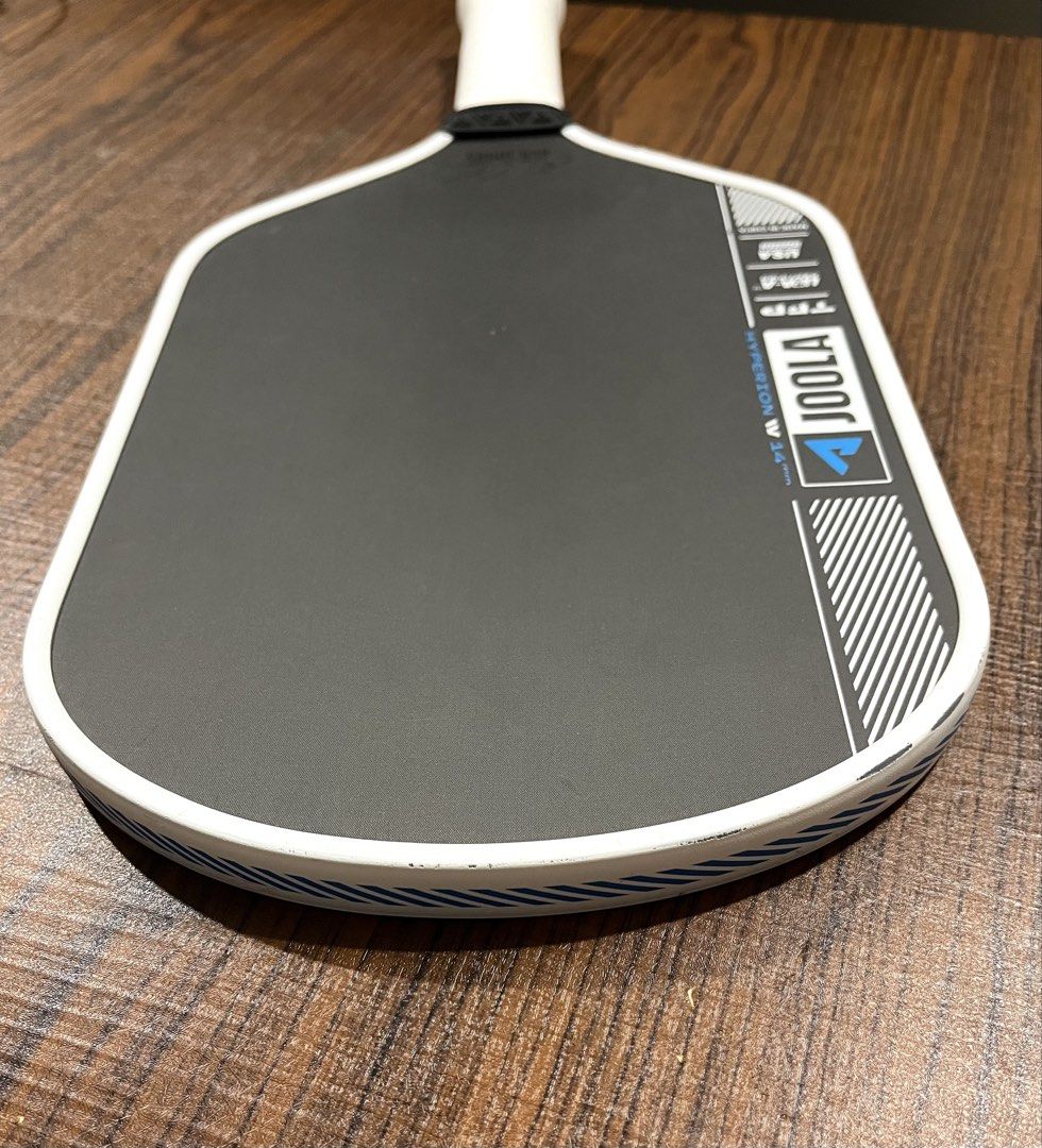 JOOLA Hyperion CWS 14mm Ben Johns Pickleball Paddle (Category: Racket and Ball Sports) located in Cebu City. Submitted by adriano.adriano (Listing ID 1466069794, Image 3). Description: original fr the US, Joola Pro Hyperion IV pickleball racket. used in good condition. Normal signs of play on the face and edgeno bag. bnew price is around Php17,000. see actual photos. buyer pays delivery fr cebu.
