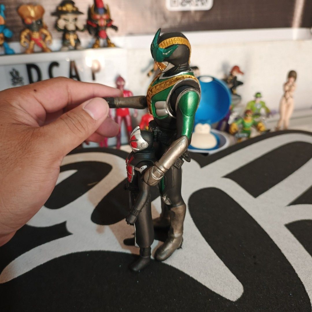 Kamen Rider Figs (Category: Action & Battle Toys) located in Batangas. Submitted by D.CAP (Listing ID 1466058803, Image 3). Description: For Sale:⬇️ 🛒 Kamen Rider Figs 🅿️ 170.00 Asapck + SF Yours ✅ 📦 As-is condition nabili ko siya sa japan surplus. *Bandai China Original *Soft Vinyl 7inches and 4inches *Check picture for details *No Box 📌 Batangas city Location 📦 Ship Nationwide (J&T D2D/LBC SFcop) 📩 DM for speed Transaction 🧾 NO cod❌ / Pa