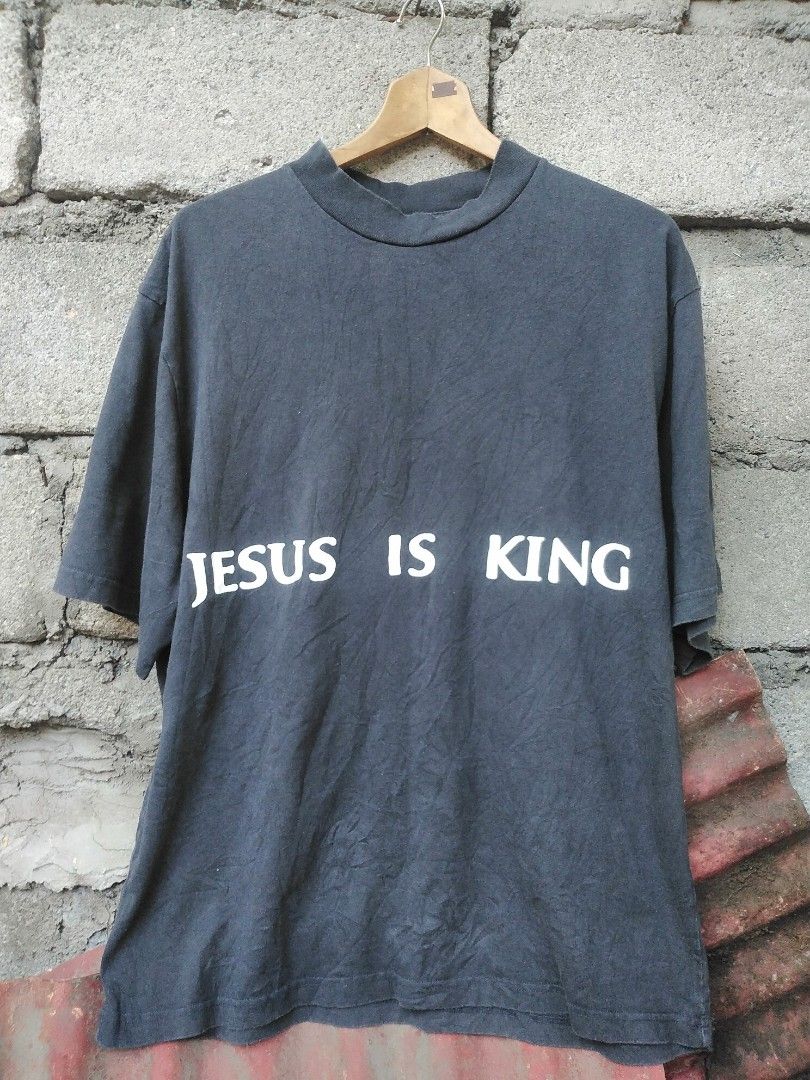 Kanye west (Category: Tshirts & Polo Shirts ) located in General Santos City (Dadiangas). Submitted by evolveorrepeat (Listing ID 1466040656, Image 1). Description: Kanye west" jesus is a king" chicago merch Tagless design 2019 Dims: pit to pit 23 L" 29 In pristine condition.