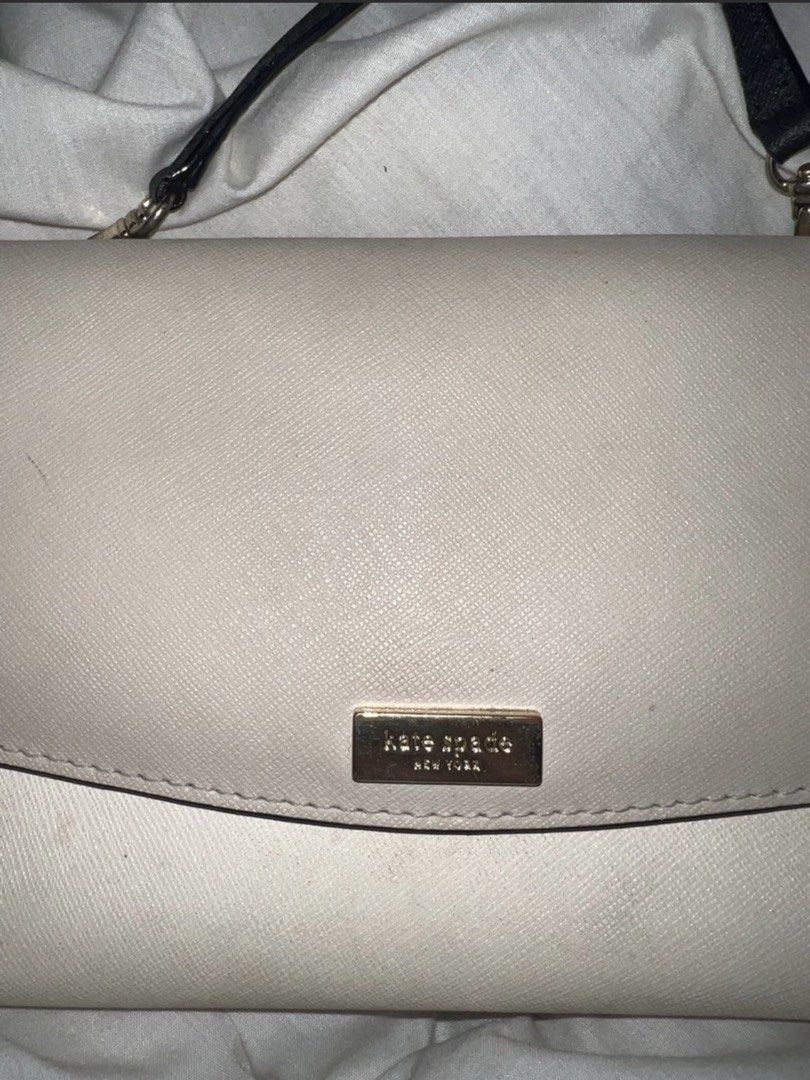 Kate Spade Bag (Category: Cross-body Bags) located in Bulacan. Submitted by shuaromi (Listing ID 1465969701, Image 2). Description: 100% authentic check pics for flaws/issues warm beige color rfs: decluttering.