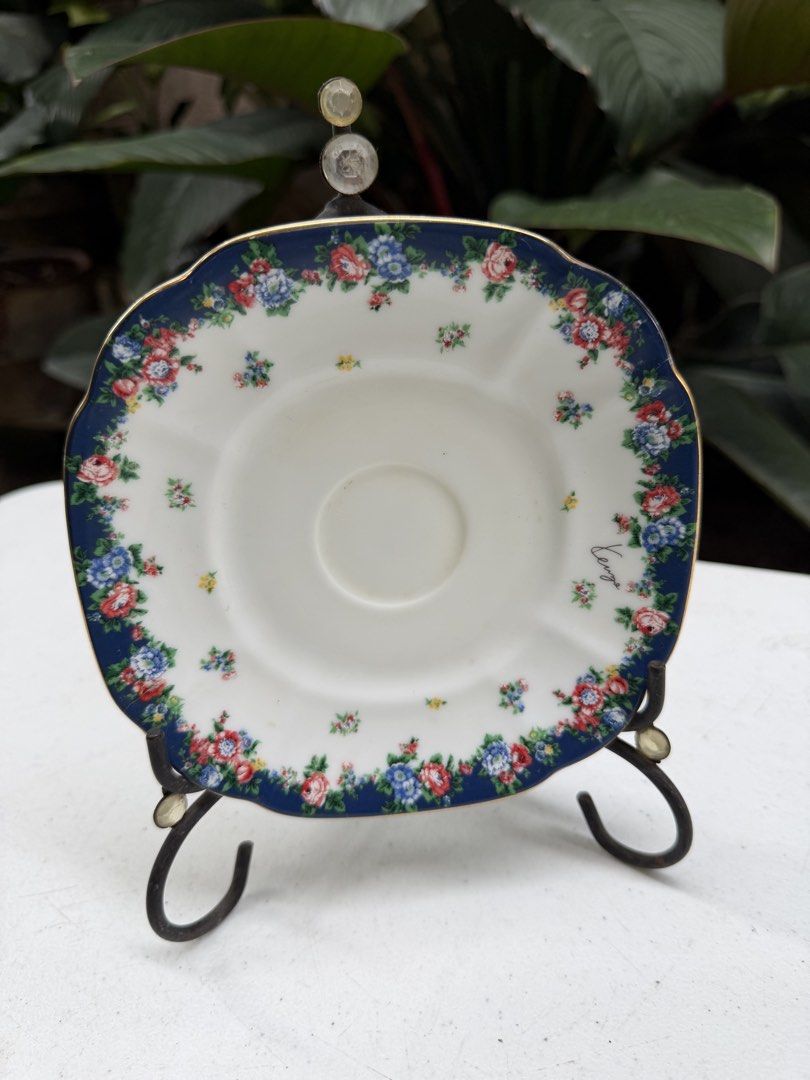 Kenzo floral saucer (Category: Coffee & Tea Tableware) located in Davao. Submitted by parteawares2 (Listing ID 1466015804, Image 1). Description: One piece blue floral kenzo saucer .