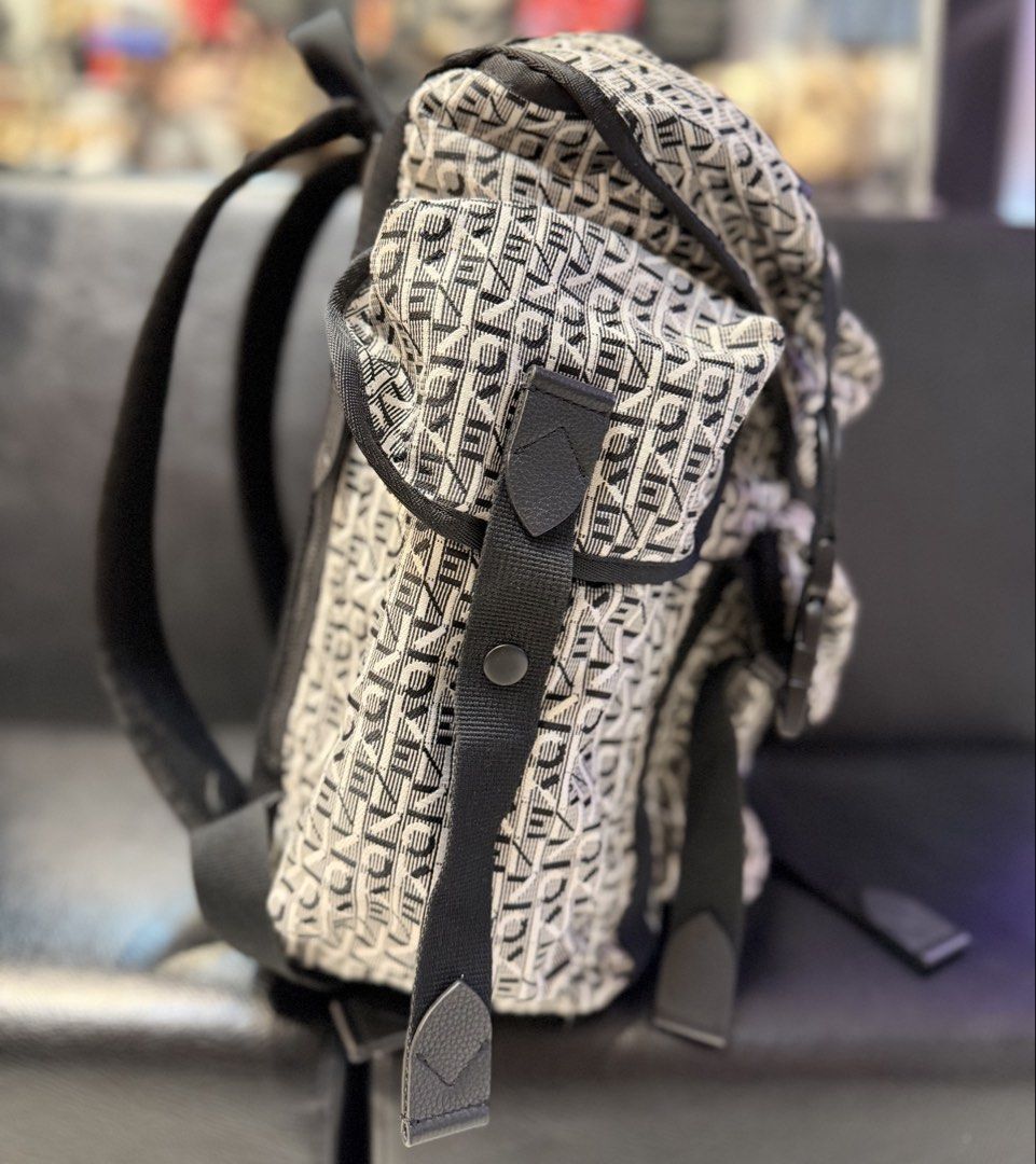 Kenzo Jacquard Trek Backpack (Category: Backpacks) located in Makati City. Submitted by dailypickups_ (Listing ID 1466110454, Image 3). Description: Medium size Good as new condition Authentic No inclusions .